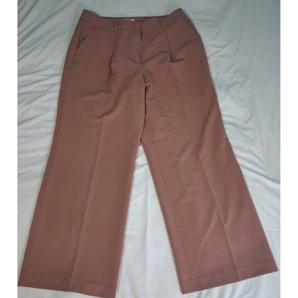 LOFT Wide Leg Pants in Dusty Rose